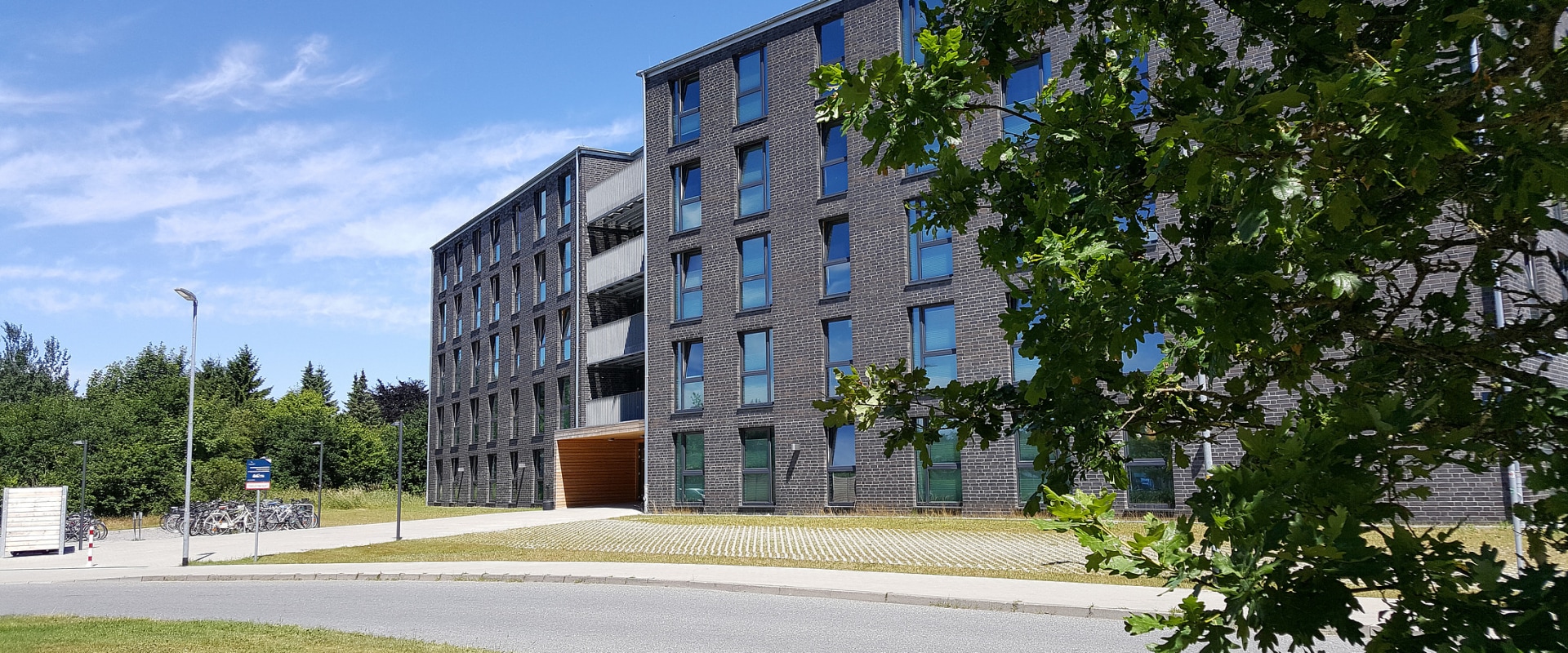 Erkundung der Wohnmöglichkeiten auf dem Campus für ein Studium in Europa